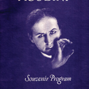Houdini Souvenir Program
